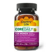 Country Life Core Daily-1 Multivitamin for Women, 60 Tablets