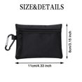 thumbnail image 5 of Fashion Coin Purse Women Mini Change Purses Coin Pocket Wallets Card Holder Zipper Pouch Card Holder Wallet,Black, 5 of 5