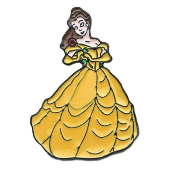 Beauty And The Beast Belle Cartoon Character Enamel Metal Pin