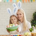 thumbnail image 6 of ‌Alaiyaky Bunny Ears Headband, Easter Plush Rabbit Ears Headband Bunny Teeth Bunny Cosplay Costume Fancy Dress Up Accessories Easter Egg Hunt Decorations Party Spring Celebrations, 6 of 7