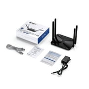 WiFi 6 AX3000 WiFi Router, Gigabit Mesh Router with MU-MIMO/Beamforming/OFDMA, Support 160MHz & IPv6