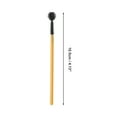 thumbnail image 2 of Unique Bargains 50 Pcs Ball-shaped Eyelash Brush for Bathroom Gold Tone Black Plastic Silicone, 2 of 5