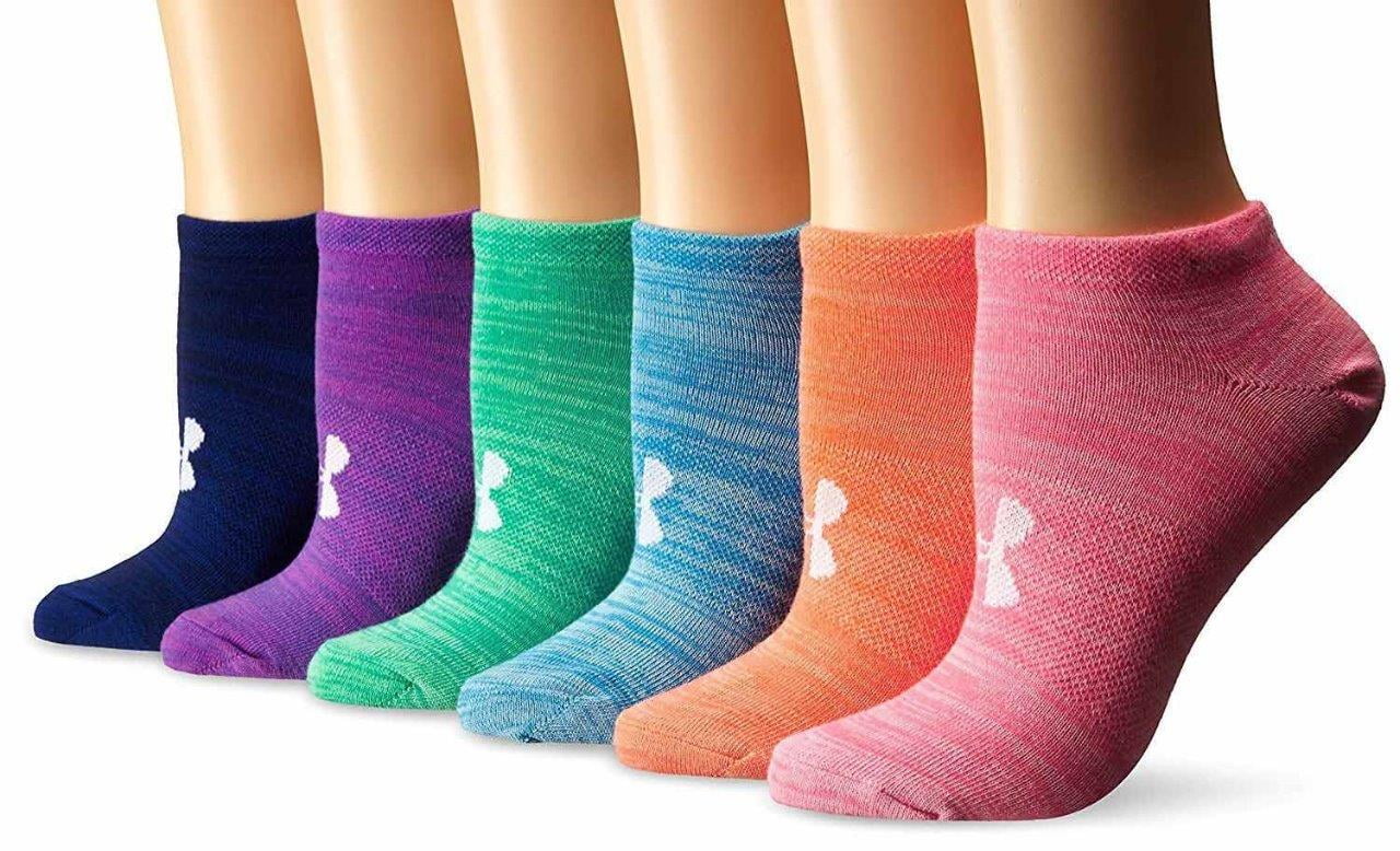 under armour colored socks