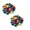 Assorted, variant on 50 Tennis Ball Dog Play Toy Bulk Packs 2.5 inch Choose Color or Assorted Bundle (Red)