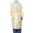 thumbnail image 2 of Precept Disposable SMS Protective Procedure Gown Yellow One Size Fits Most 100 per Case, 2 of 4