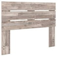 thumbnail image 1 of Signature Design by Ashley Neilsville Butcher Block Tête de Lit à Panneaux, Grand Lit, Beige, 1 of 3