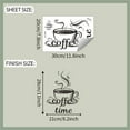 thumbnail image 3 of Kitchen Wall Decal Coffee Wall Decor Sticker Black Coffee Decor For Coffee Bar And Coffee Station, Removable Kitchen Signs For Kitchen Decorations Wall, 3 of 5