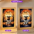 thumbnail image 2 of Mummy Rottweiler Happy Halloween with Pumpkins Bats Spooky Fun Acrylic Plaque with Wood Photo Frame Box Rottie Dog Lover Gifts Idea Light Box - 00019, 2 of 5
