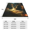 thumbnail image 3 of Fuzoiu Magical Tarot Reading Print Ultra-Soft Micro Fleece Blanket,All Seasons Flannel Throw, Lightweight Blanket for Bed, Sofa, Couch, Movie Night, Camping, and Travel-60"x50", 3 of 7