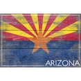 thumbnail image 2 of Arizona, Rustic State Flag, 2 of 2