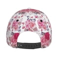 thumbnail image 7 of Wukai Peonies And Roses Baseball Cap: Comfortable, Stylish, and Adjustable Hat for Sports, Daily Wear, and Outdoor Activities-One Size, 7 of 7