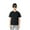 Black, variant on Hotiary Kids Boys Girls Spring Summer Ice Silk T-shirt Moisture Wicking Athletic Solid Color T Shirts Children Short Sleeve Breathable Quick Dry Sports Tee Tops for 7-13 Years