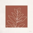 thumbnail image 2 of Audit, Lisa 26x26 Black Ornate Wood Framed with Double Matting Museum Art Print Titled - Just Leaves 06, 2 of 4