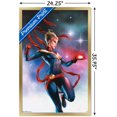 thumbnail image 3 of Marvel Cinematic Universe - Captain Marvel - Stars Wall Poster, 22.375" x 34", Framed, 3 of 3