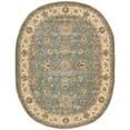 thumbnail image 4 of Nourison Nourison 2000 90" x 114" Oval Wool Indoor Rug in Blue Persian Finish, 4 of 5