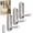 3pcs-silver, variant on Heavy Duty Wall Hooks - Silver Metal, Modern Design, Ideal for Bathroom, Wall, Towel, No Drill Mounting