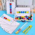 thumbnail image 2 of Jouets à Tube à Essai avec Perles et Balles à Clip, Jouet Éducatif Précoce, Concentration Logique pour Enfants, 2 of 3