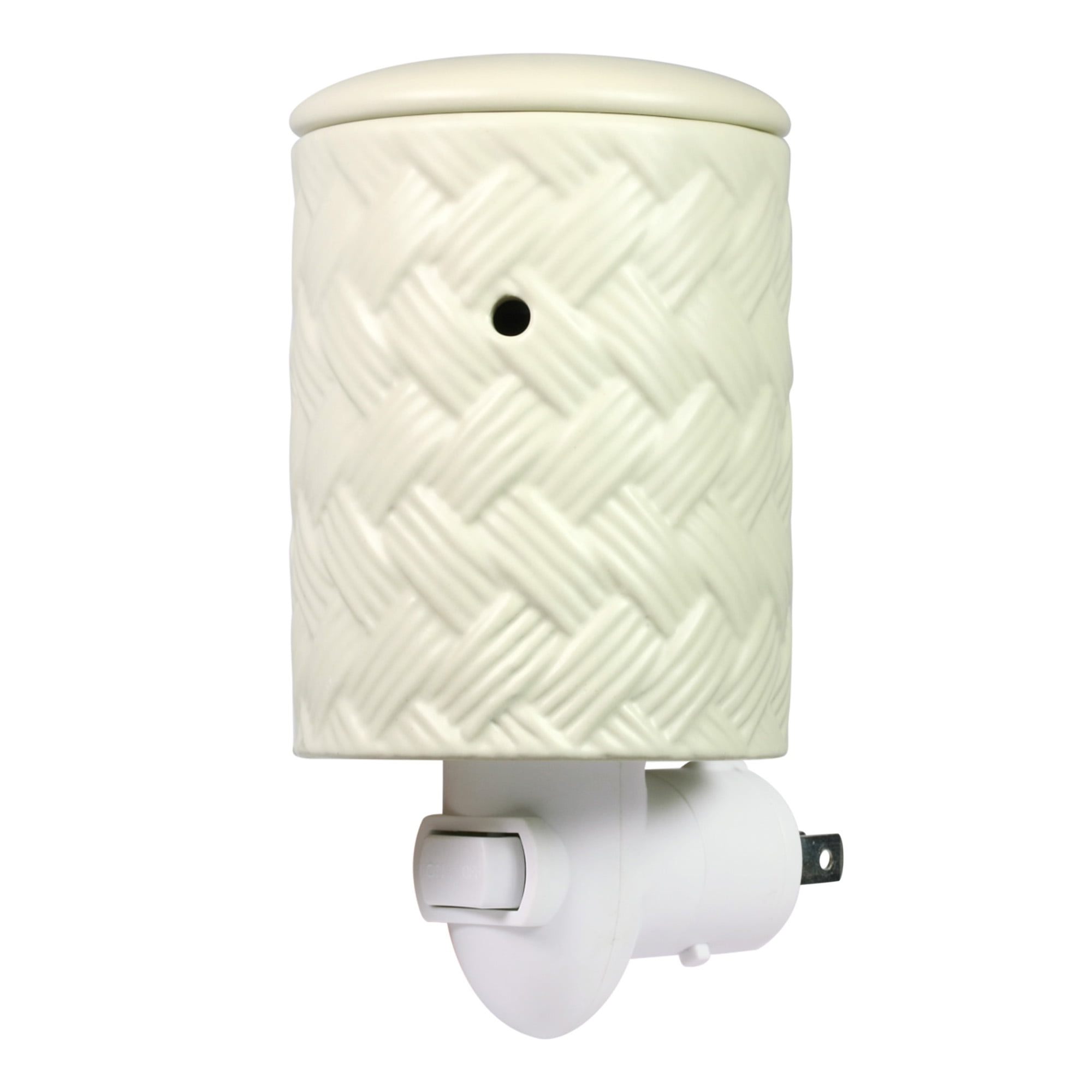 Mainstays Creamy Ceramic Pluggable Wall Wax Warmer, Single Pack