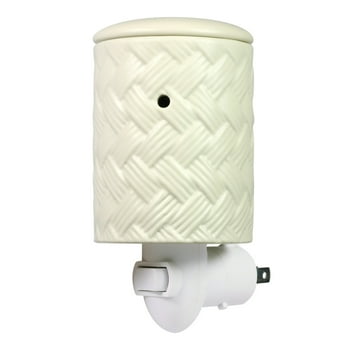 Mainstays Creamy Ceramic Pluggable Wall Wax Warmer, Single Pack