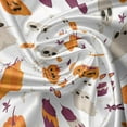 thumbnail image 5 of Ambesonne Ghost Window Valance, Halloween Party Cartoon Style, 54" X 18", Multicolor, 5 of 5