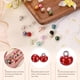 thumbnail image 3 of Botones de perlas sintéticas redondas de 10 mm (3/8") - 24 piezas, botones de metal con shank para costura, reemplazo DIY para ropa, vestido de novia y manualidades, color champán, 3 of 7