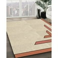 thumbnail image 3 of Ahgly Company Machine Washable Indoor Square Transitional Peru Brown Area Rugs, 4' Square, 3 of 7
