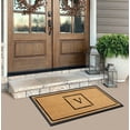 thumbnail image 6 of A1 Home Collections Hand-Crafted Rubber Coir Doormat Double/Single Door Mat for Outdoor 24x48 inch, 6 of 7