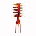 thumbnail image 2 of 3pcs Fish Comb 3 In 1 Double Side Fish Tail Bone Shape Comb, 2 of 5