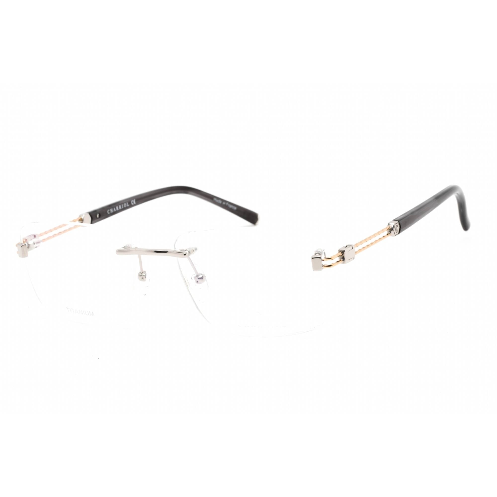 Charriol PC75091 C02 Lunettes de Vue pour Homme en Titane Argenté