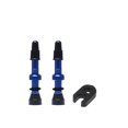 thumbnail image 1 of Sonducket 1 par de válvulas de vástago de aleación de bicicleta 48/54/58/60/78mm bicicleta F/V Presta válvula de neumático sin cámara pezón de Ciclismo azul 48 mm Sonducket OD2801-03B, 1 of 6