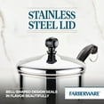 thumbnail image 4 of Farberware Classic Series 1 Quart Stainless Steel Sauce Pan with Lid, Induction Compatible, Metal Utensil and Dishwasher Safe, Stainless Steel, 4 of 7