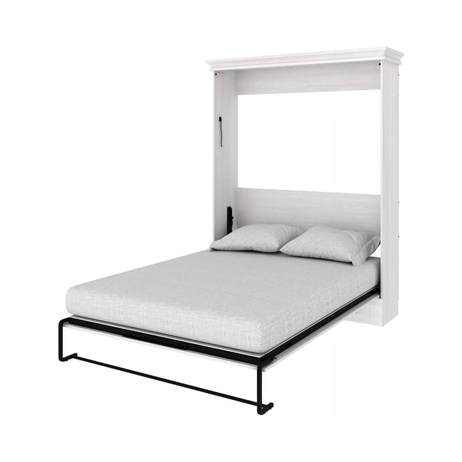 Signature Sleep Modern Wood Queen Murphy Wall Bed In Ivory