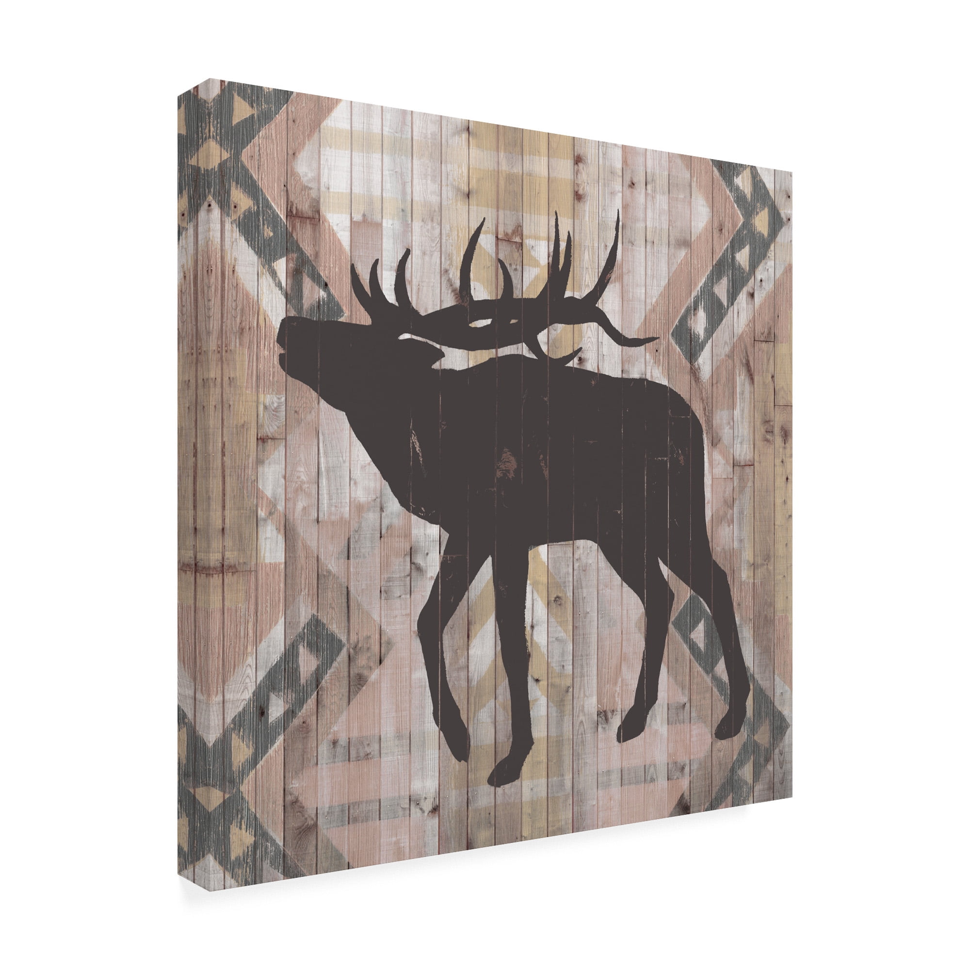 Trademark Fine Art 'Southwest Lodge Animals I' Canvas Art by Vision Studio