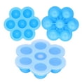 thumbnail image 4 of Molde de comida para bebés, práctico molde de silicona con tapa para la familia para hornear muffins, huevos al vapor, cupcakes LYUMO Juegos para Hornear, 4 of 6