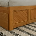 thumbnail image 6 of AFI Canyon Light Toffee Storage Platform Bed with Matching Footboard, Twin, 6 of 12