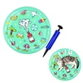 thumbnail image 3 of Summer Ice Cooling Sleeping Pad for Pet Gel Pad Quick Cool Waterproof Pet Cooling Mat for Dogs Cats,Cat and Dog,Green - 25.5x25.5 in, 3 of 4