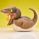 thumbnail image 4 of Peluche TUBBZ Jurassic World Rebirth Velociraptor 23 cm, 4 of 6