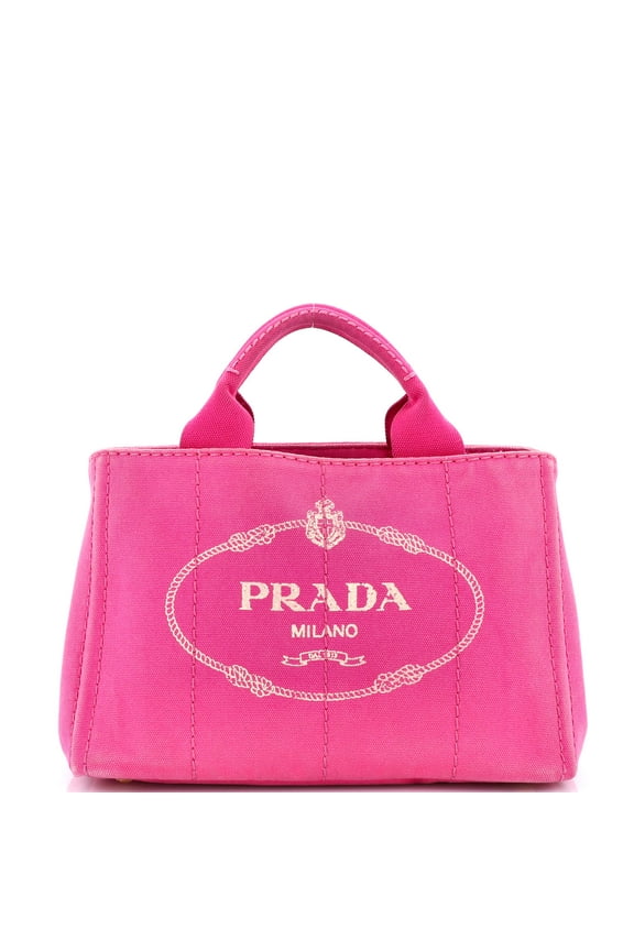 Pre-Owned Canapa Tote Canvas Mini By Rebag