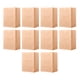 thumbnail image 2 of 10 bolsas de papel Kraft marrón, bolsas de regalo de papel Kraft, bolsas de compras de almacenamiento, plegables, multifuncionales, lavables, a prueba 28cmx15cmx28cm Sunnimix bolsas de papel kraft, 2 of 8