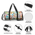 thumbnail image 6 of Fotbe Animals Pattern Foldable Sports Gym Bag with Wet Dry Pocket, Ultralight Travel Bag, Large Capacity Duffel Bag, Splash Proof Carry on Bag, Overnight Bag, Weekender Bag, 6 of 8