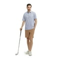 thumbnail image 5 of DTWOOO Men's Golf Shirts Short Sleeve Print Performance Moisture Wicking Dry Fit Golf Polo Shirts for Men, 5 of 8