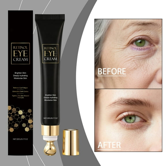 QunYou Moisturizing and Firming Eye Cream Reduces Dark Circles Puffy Eyelids Drooping Eyelids Wrinkle Firming Fine Lines Deep Moisturizing and Hydrating