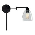 thumbnail image 2 of Edis Wall Swing Arm Lamp with Bronze Finish, 2 of 2
