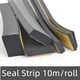 thumbnail image 1 of Self Adhesive Sponge Seal Strip Rubber Black Foam Strong Single-sided Adhesive Soundproof Anti-collision Seal Gasket, 1 of 3