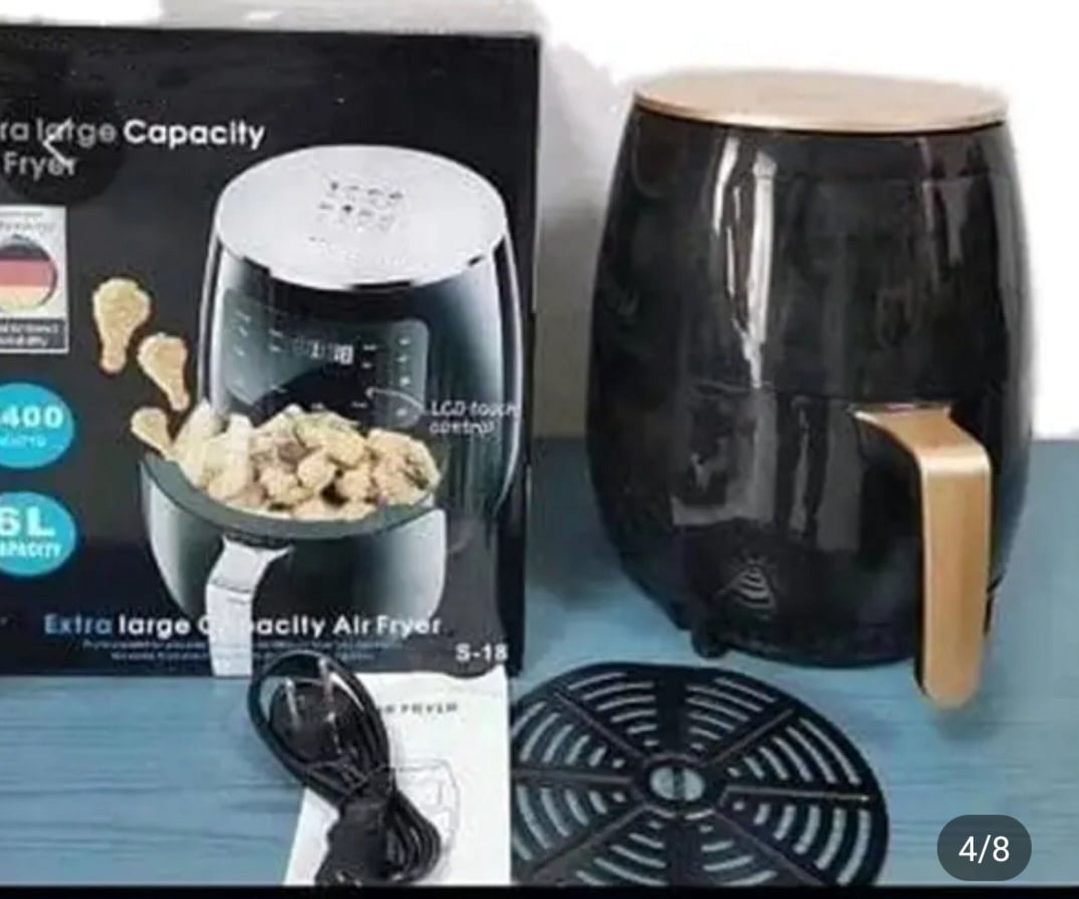 Divine Alliance 5 L Air Fryer, Black - Nonstick