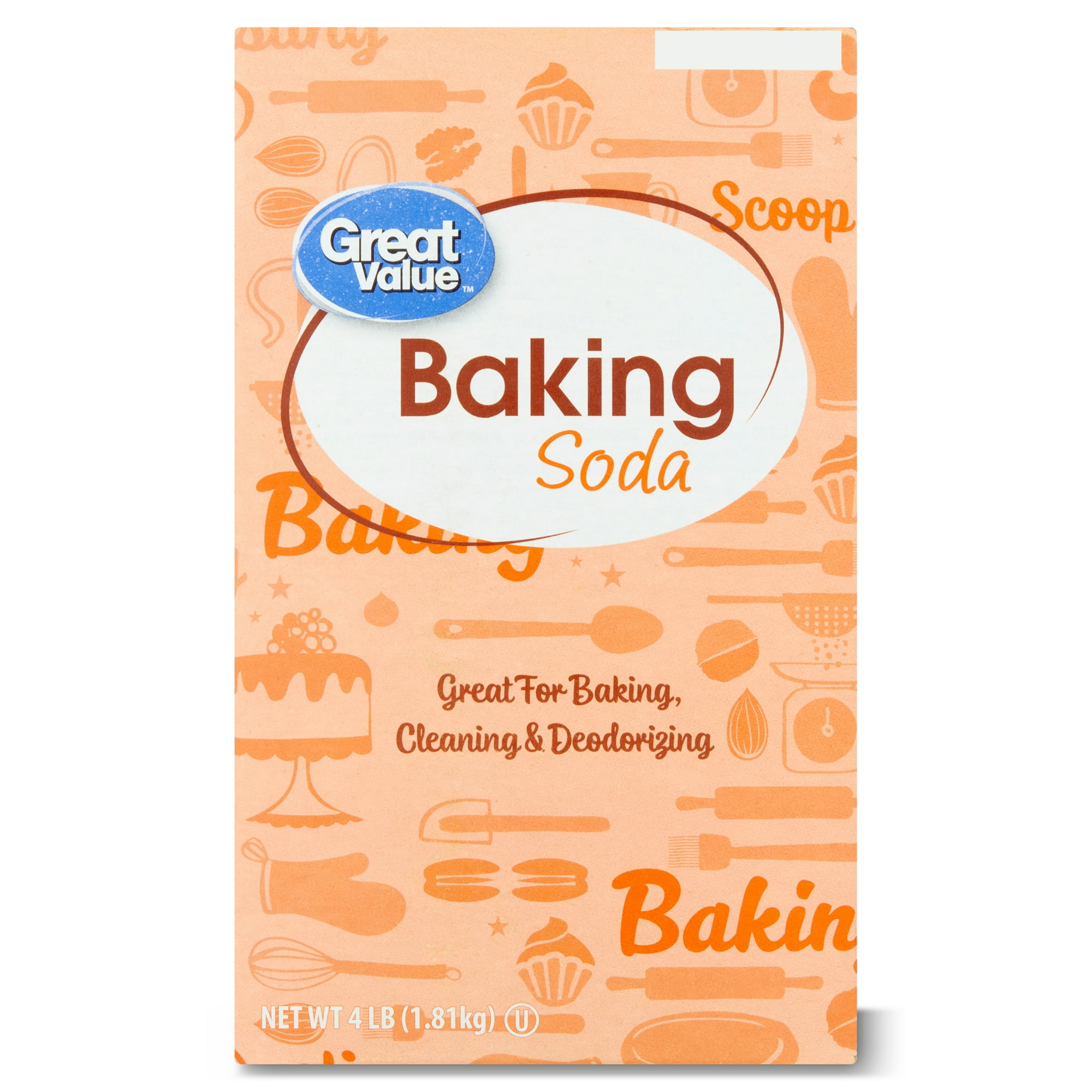 Great Value Baking Soda, 4 lb
