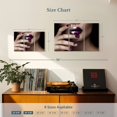 thumbnail image 3 of Elephant Stock High Fashion Nails Wall Art - Horizontal Multi Panel Canvas - 3 Pieceliving Room Wall Decor - Photography Fashion And Beauty Multi Panel - Black And Brown Decor - 23" x 14", 3 of 4