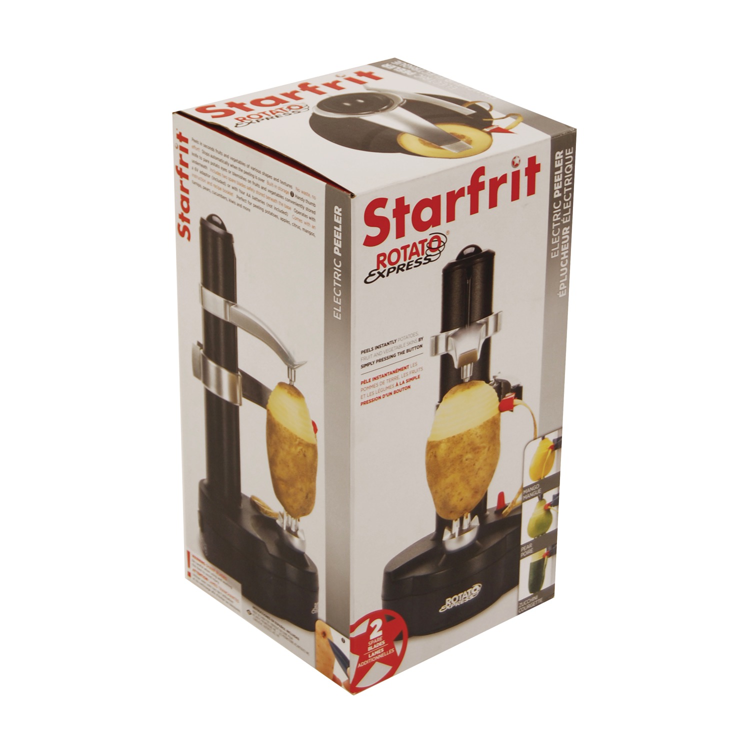 Starfrit 093209-006-BLCK Rotato Express, Electric Peeler - image 4 of 9