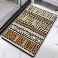 thumbnail image 2 of Bathroom Runner Rug 20x32 in Boho Long Bath Mat Non-Slip Moroccan Geometric Farmhouse Bath Rug Soft Machine Washable Floor Mats for Bathtub Sink Shower, 2 of 5