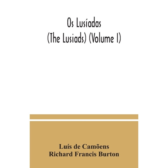 Os Lusíadas (The Lusiads) (Volume I), (Paperback)